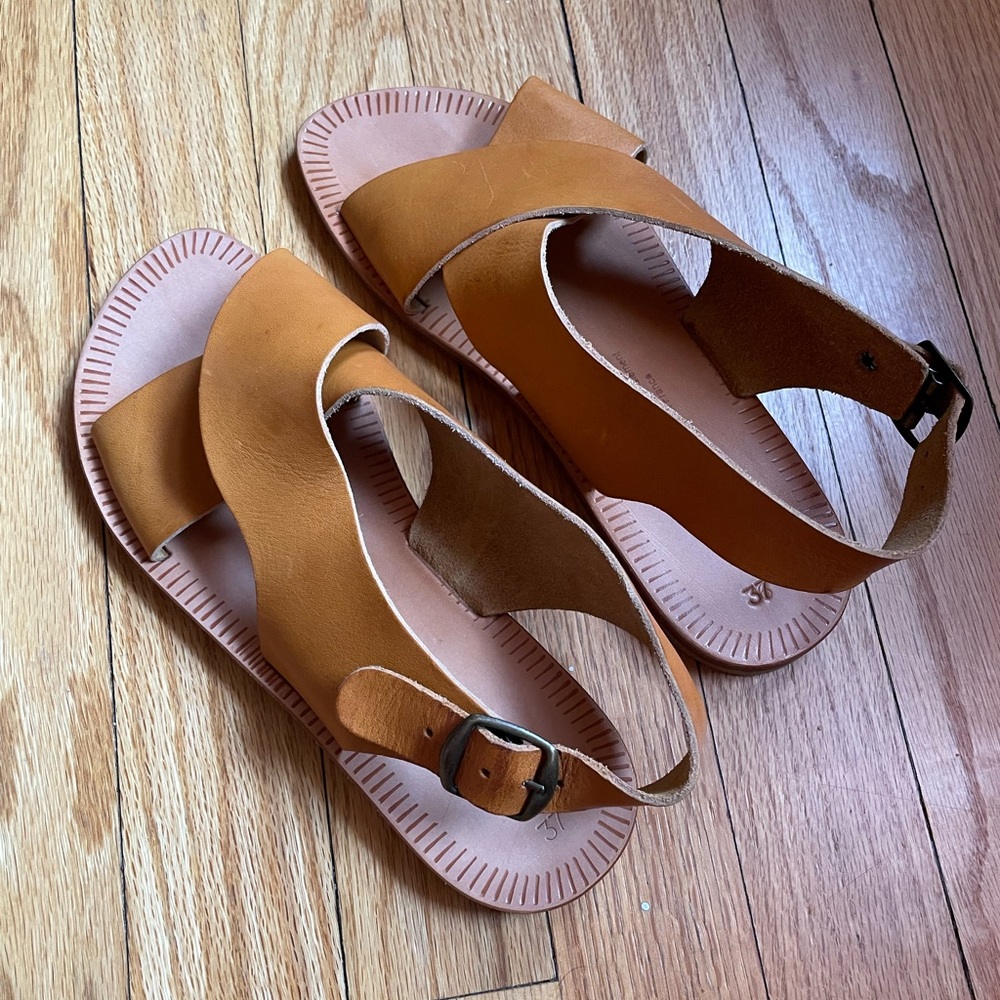 Sessùn Theva leather sandals, women’s size 37